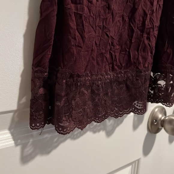 SIZE- S,  Maroon colored dress - Picture 6 of 7